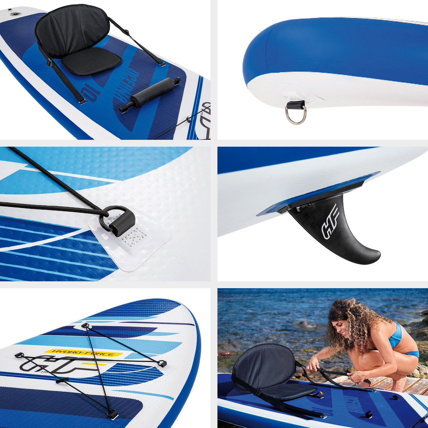 Hydro force Oceana convertible SUP board set