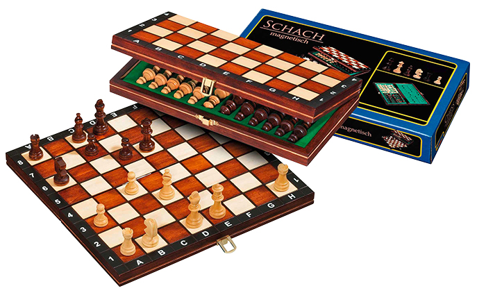 Philos travel chess set magnetic 26,5 x 13,5 cm