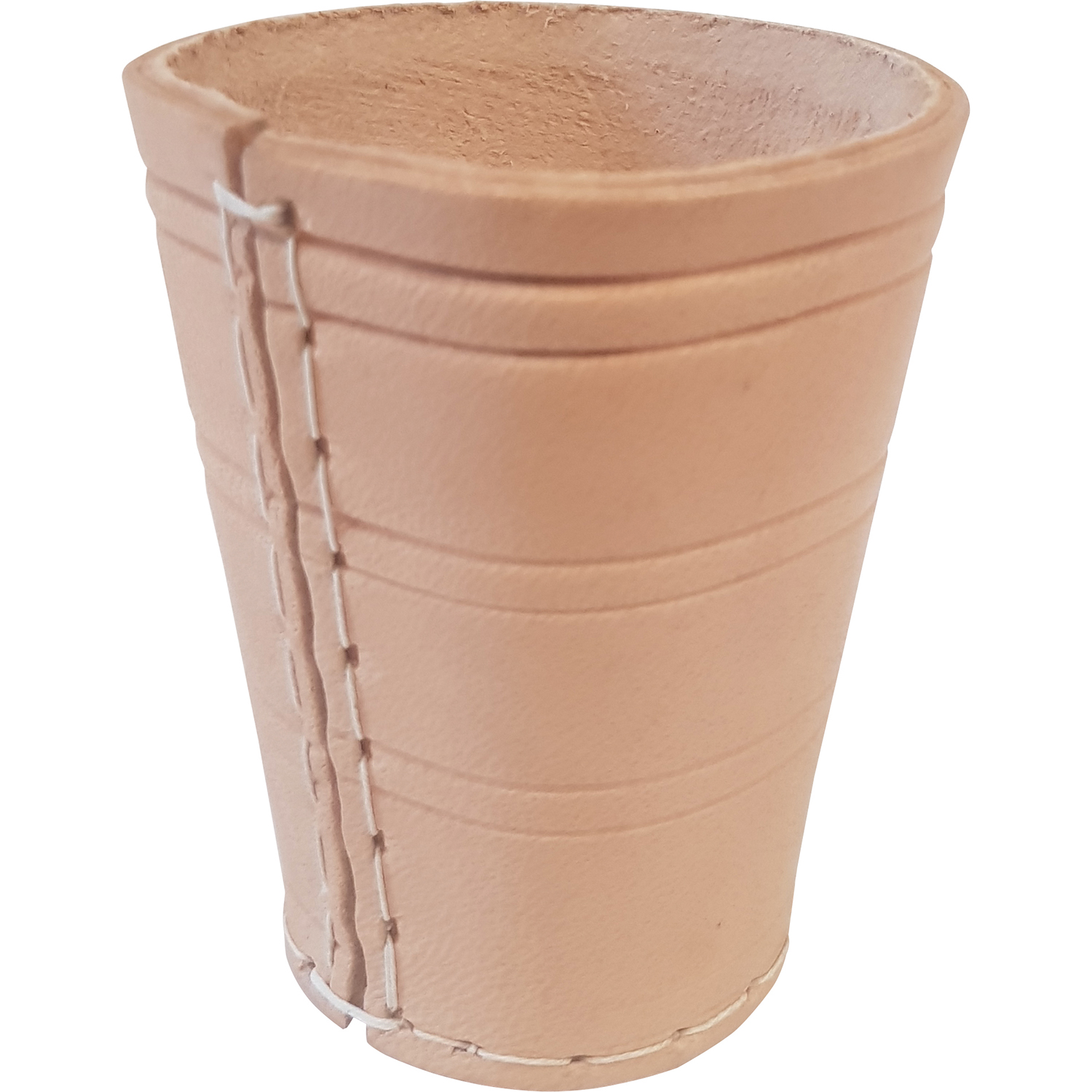 Dice cup 10cm leather