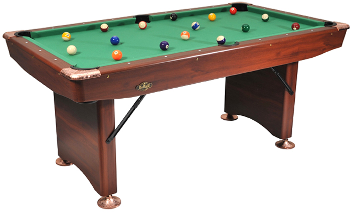Pool table Buffalo Challenger 6 ft brown foldable