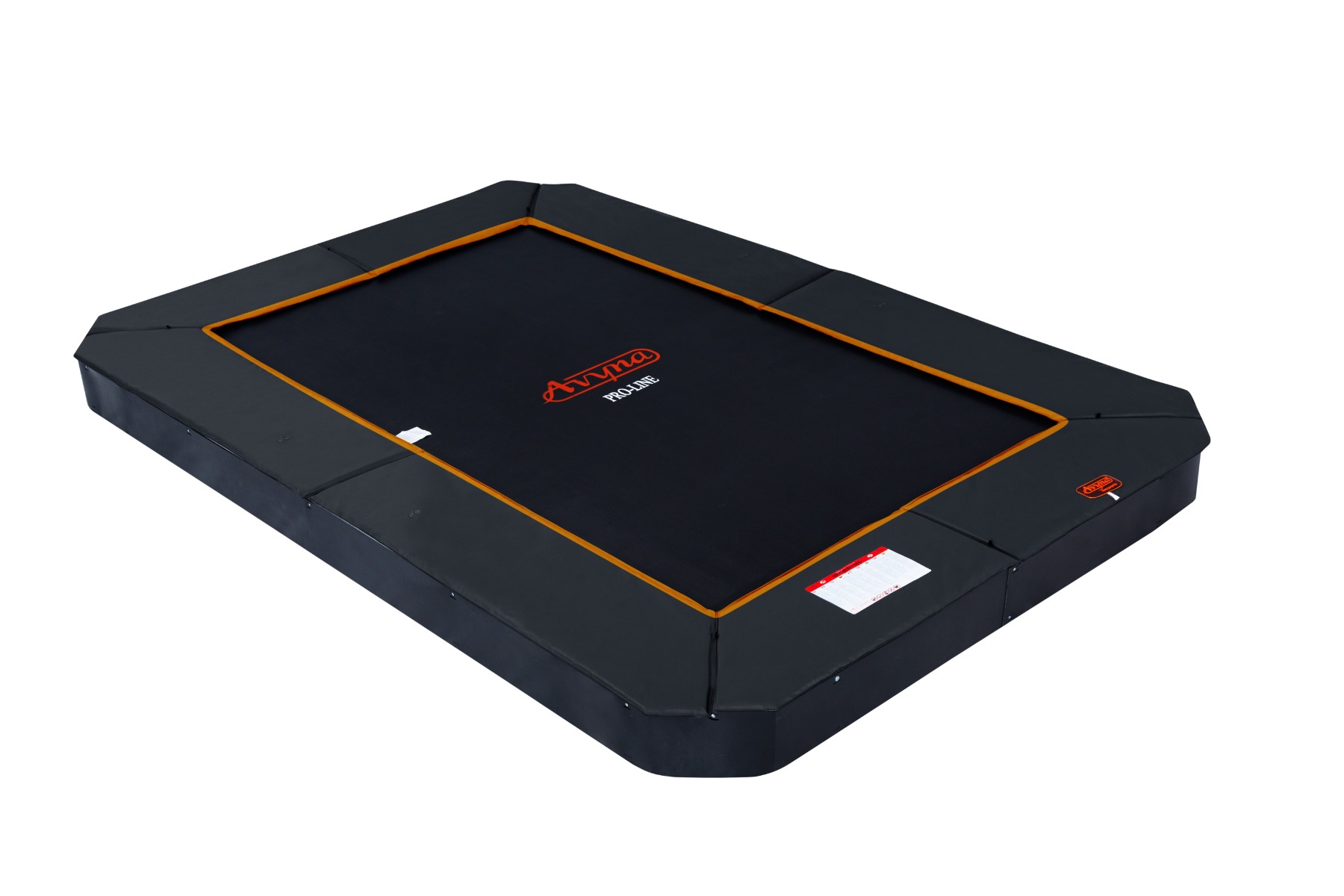 Avyna Pro-Line Top safe pad FlatLevel 352, 520x305 Black