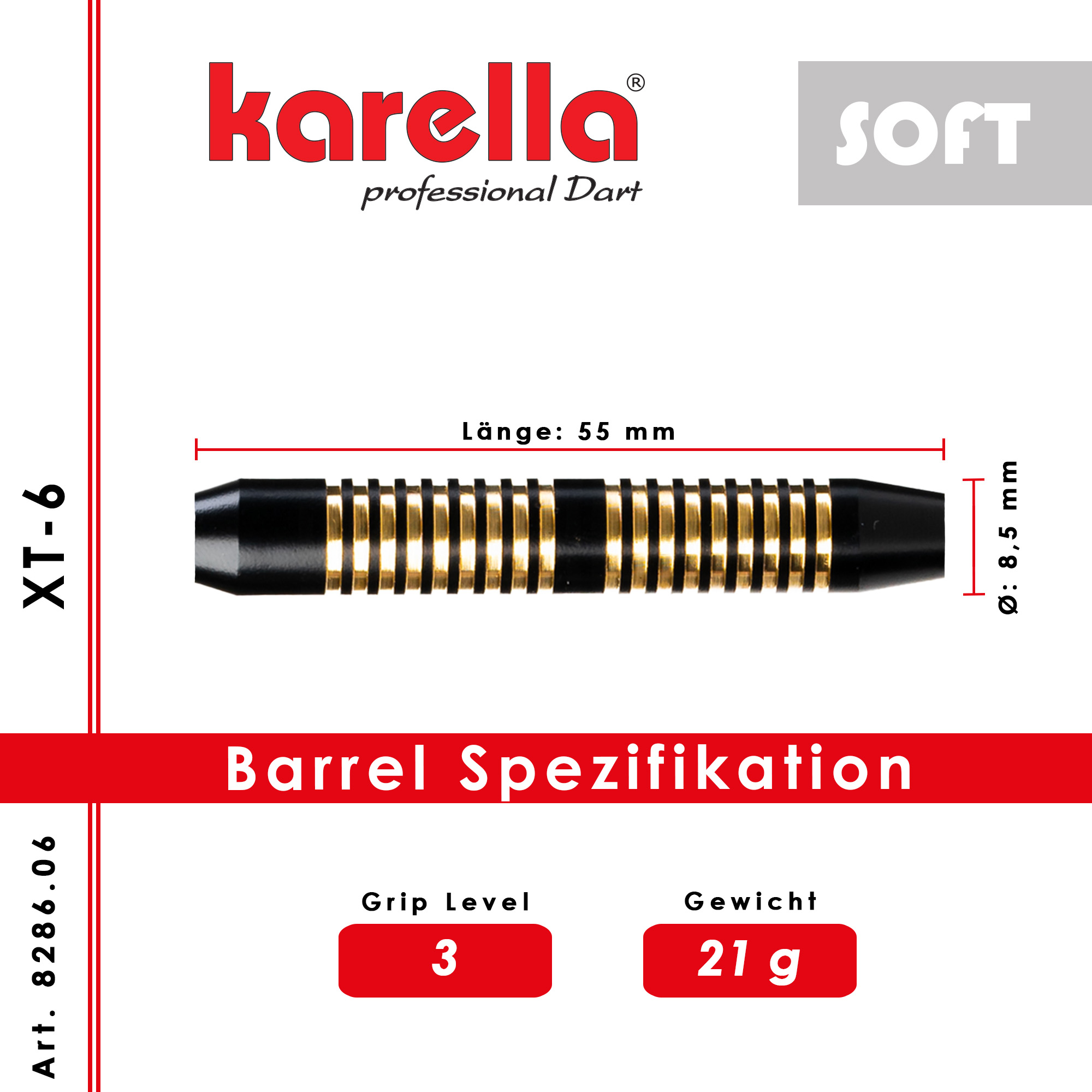 Softdart Karella XT-6 21g