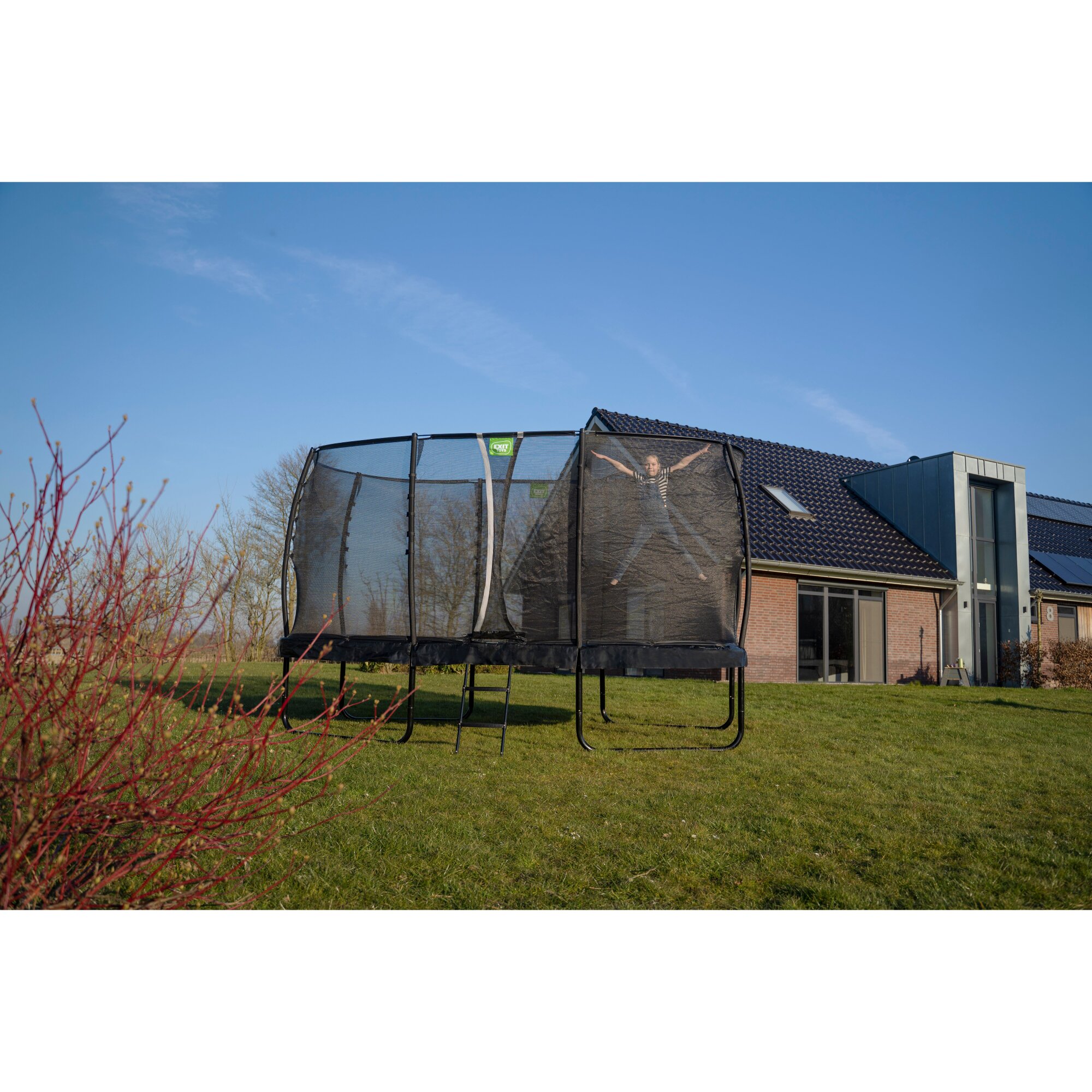 EXIT Allure Premium trampoline 244x427cm - black