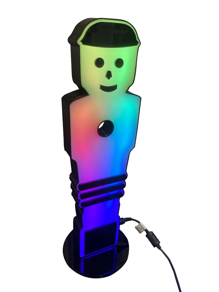 LED Light Foosball Figure