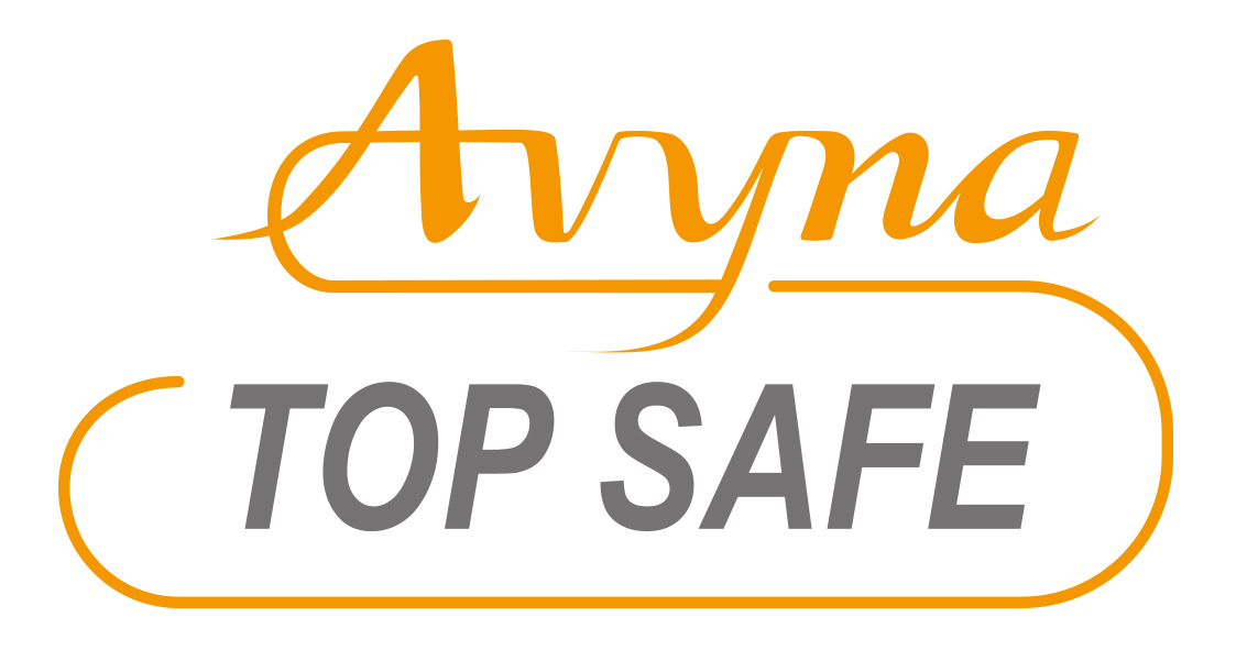 Avyna Pro-Line Top safe pad FlatLevel 234, 340x240 Grau