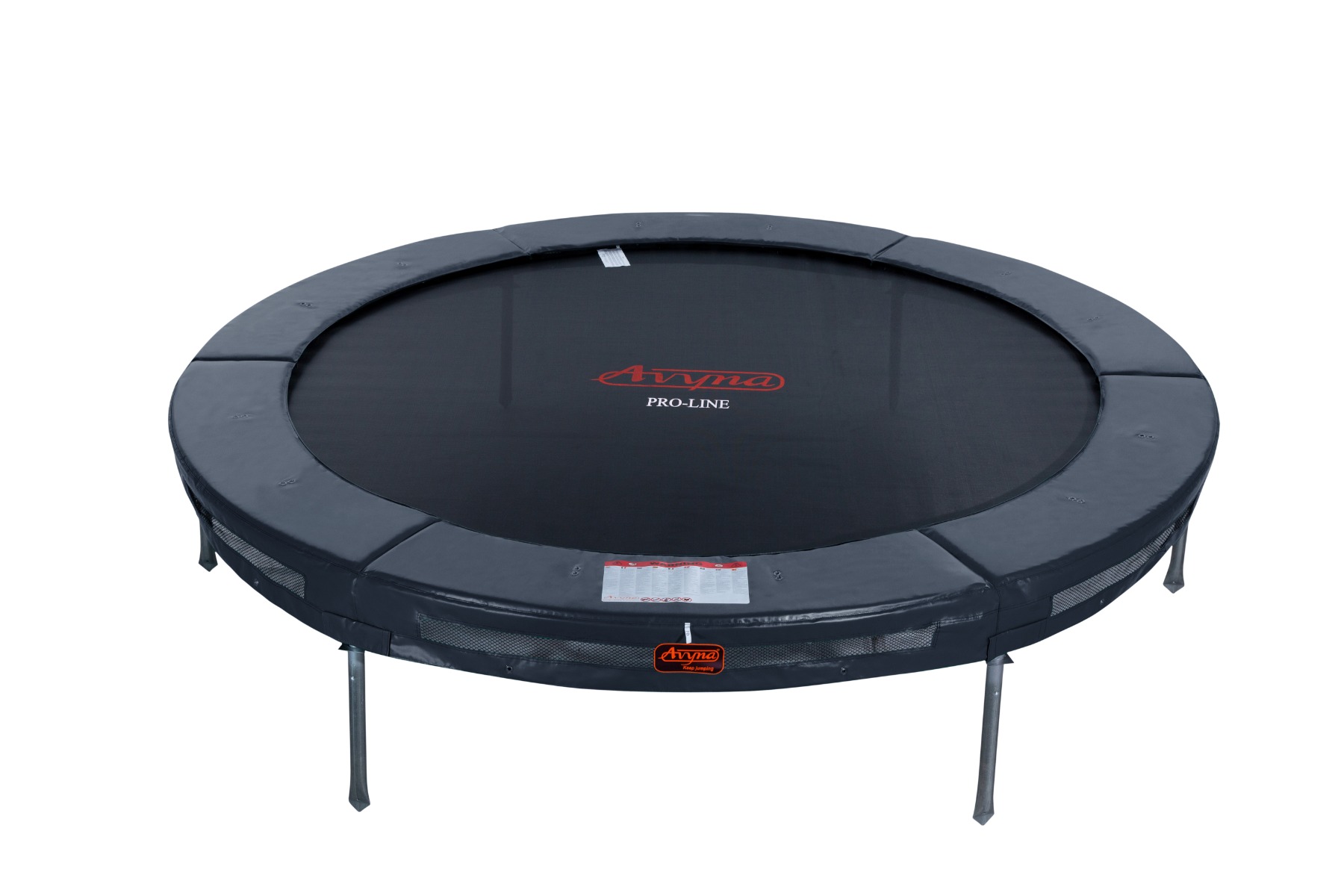 Avyna Pro-Line InGround trampoline set 10 Ø305 HD-Plus pad