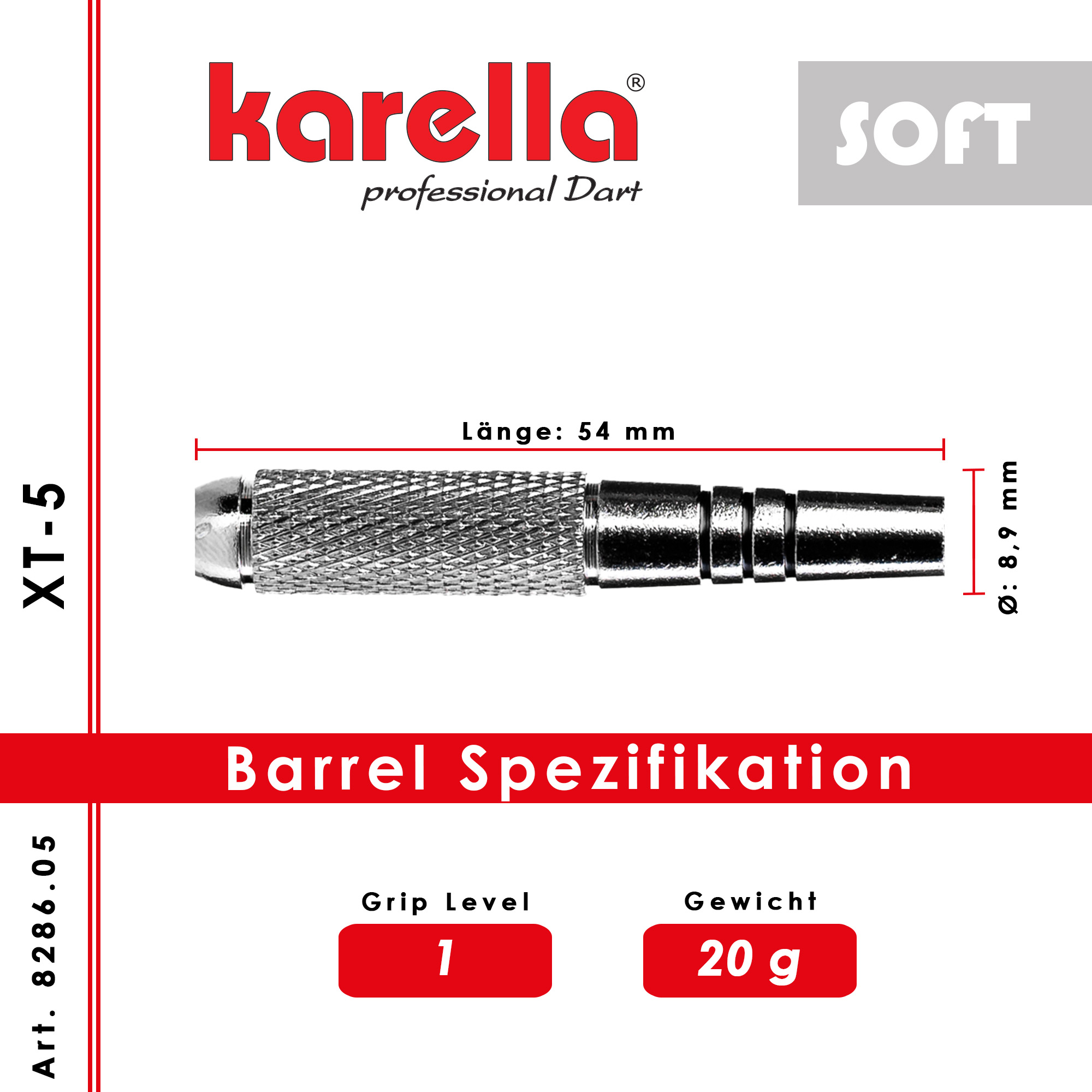 Softdart Karella XT-5 20g