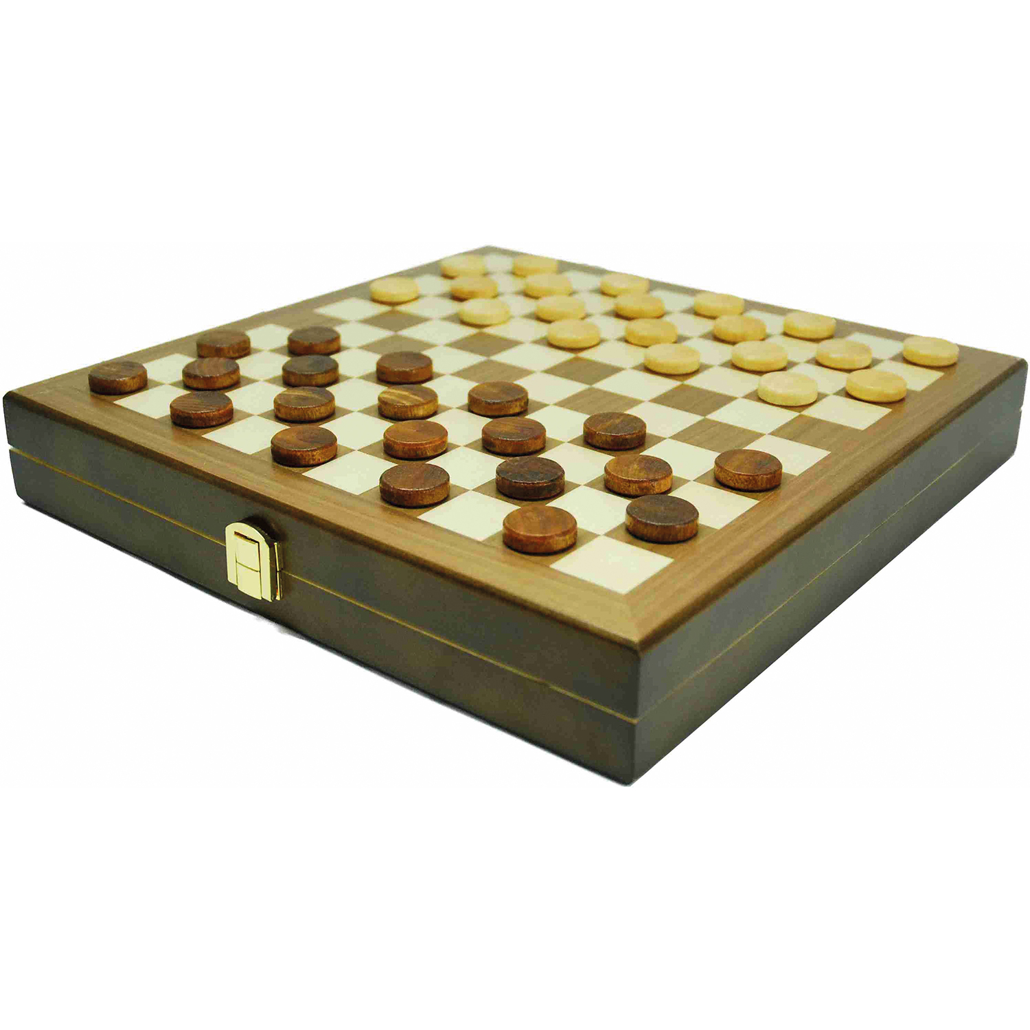 Buffalo chess, checkers and backgammon set