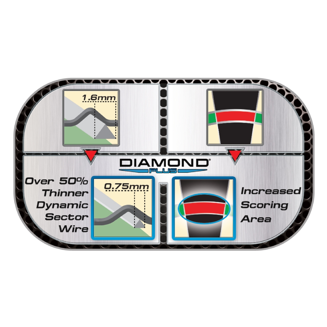 Dartboard Winmau Diamon Plus 3011