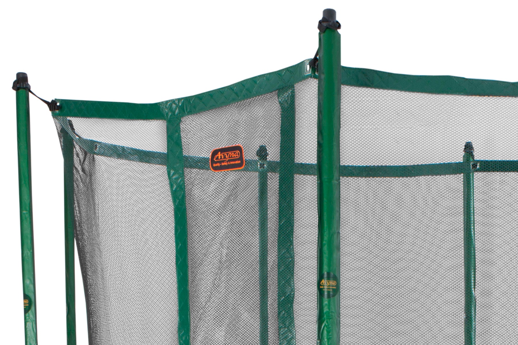 Enclosure for 3,65 (12ft) trampoline - green