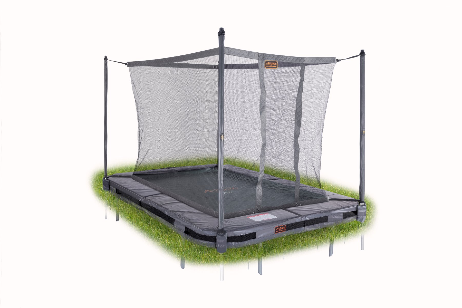 Enclosure for 520 x 305 (352) InGround trampoline - grijs