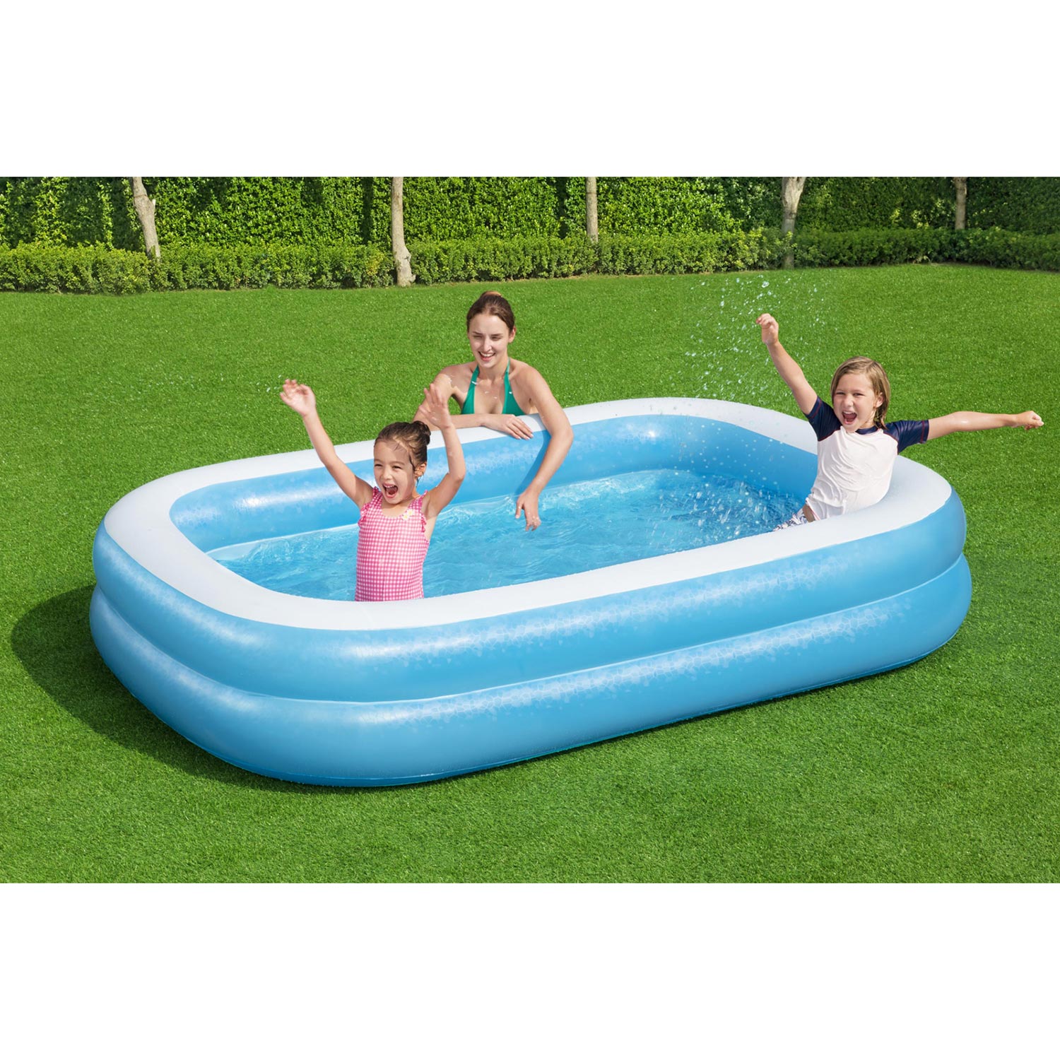 Bestway inflatable family pool 262 x 175 cm