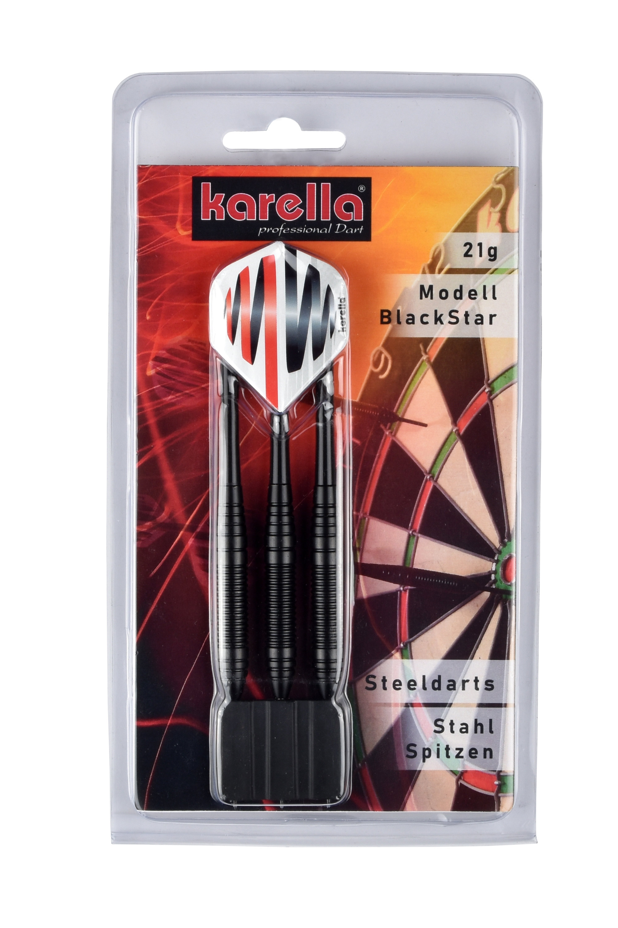 Dartboard Karella Master in set including 2 sets of Karella steel darts