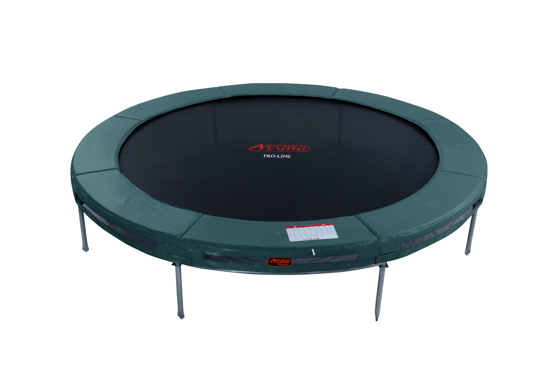 Avyna Pro-Line InGround trampoline set 14 ø430 cm - Green