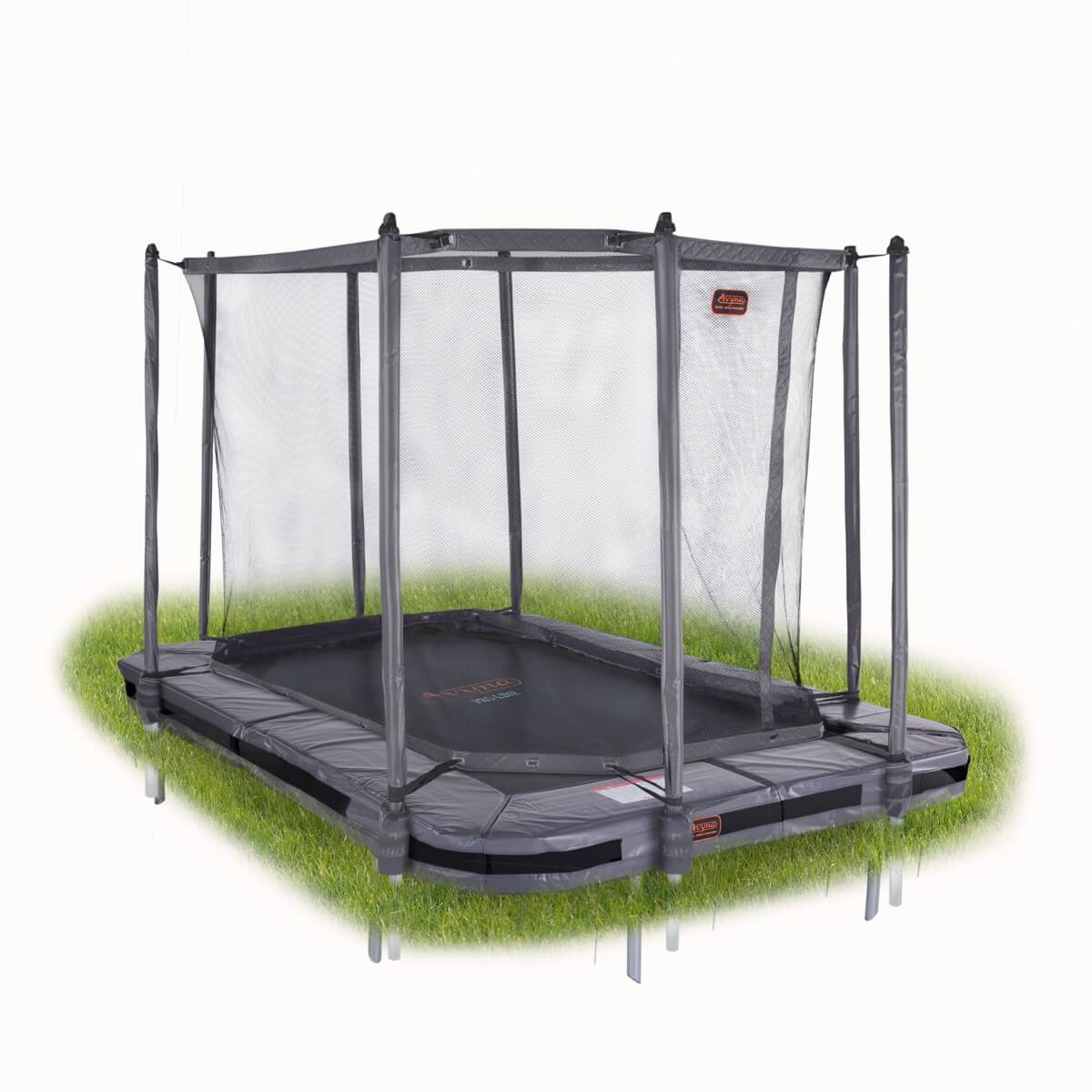 Enclosure for 380 x 255 (238) trampoline - grey