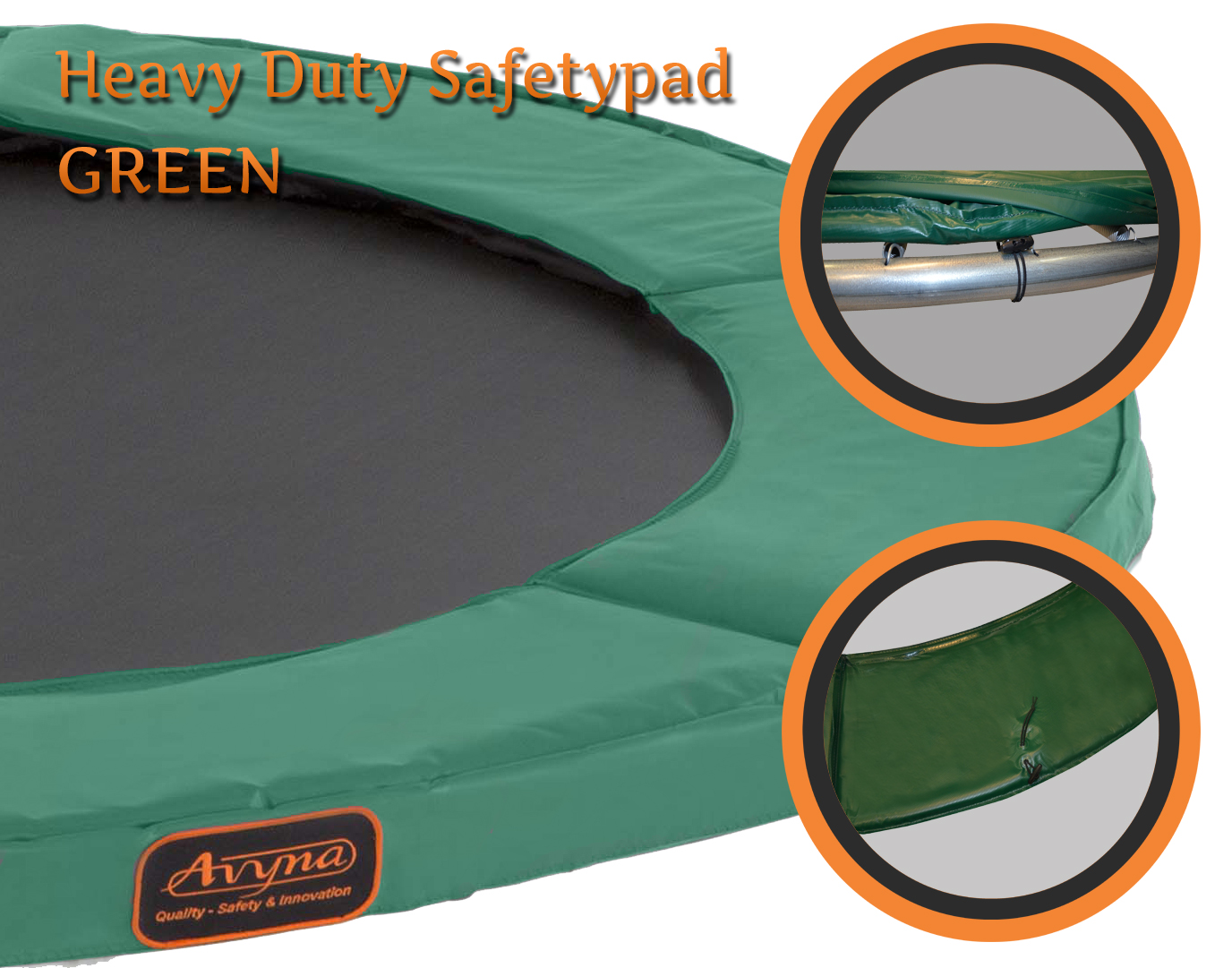Universal Safety Pad 12ft Heavy Duty Green