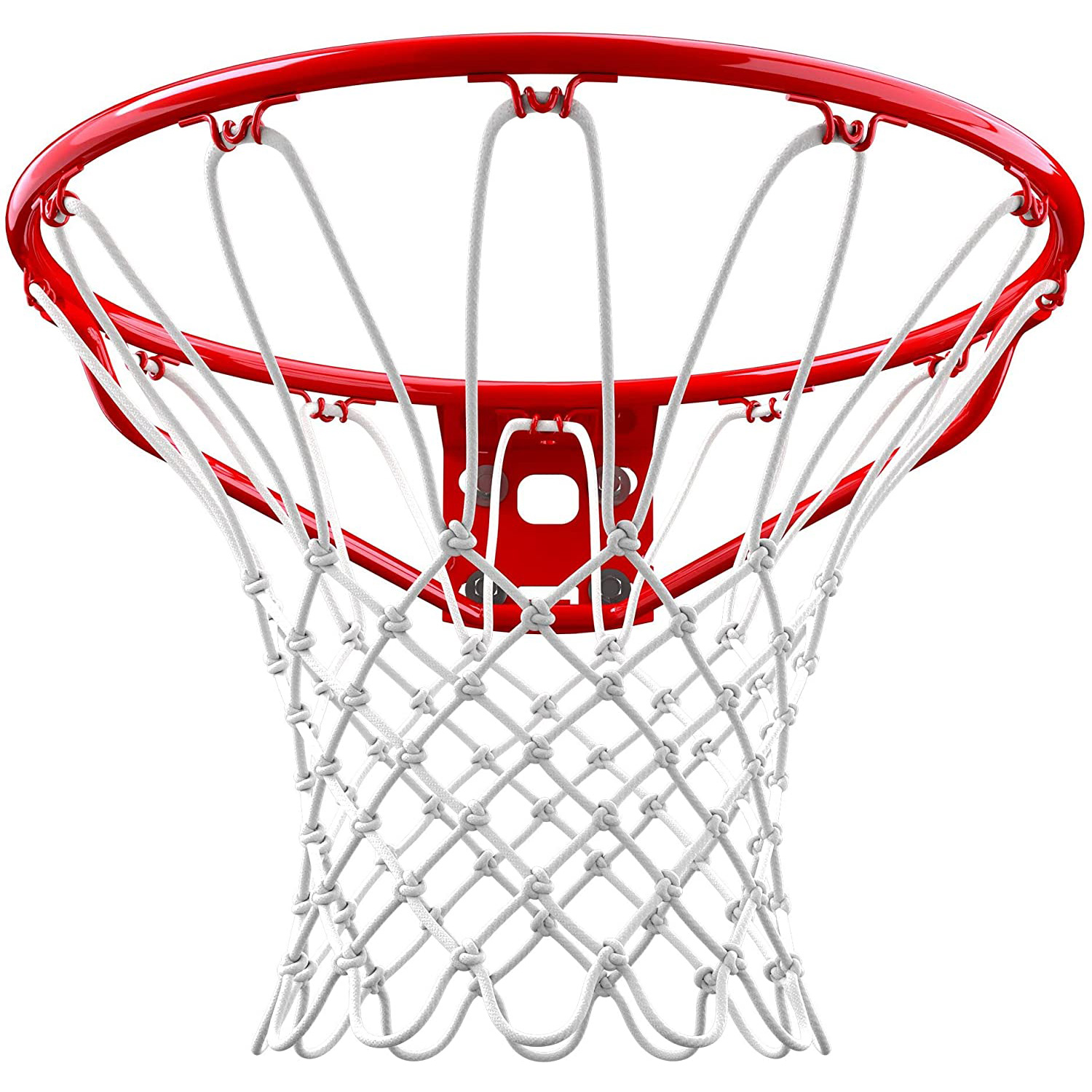 Spalding Standard basketball ring red