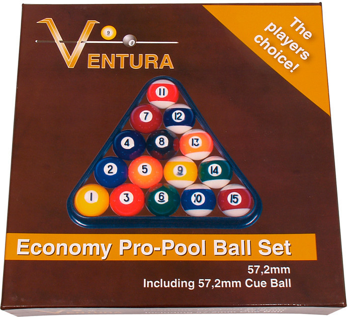 Ventura billard ball set