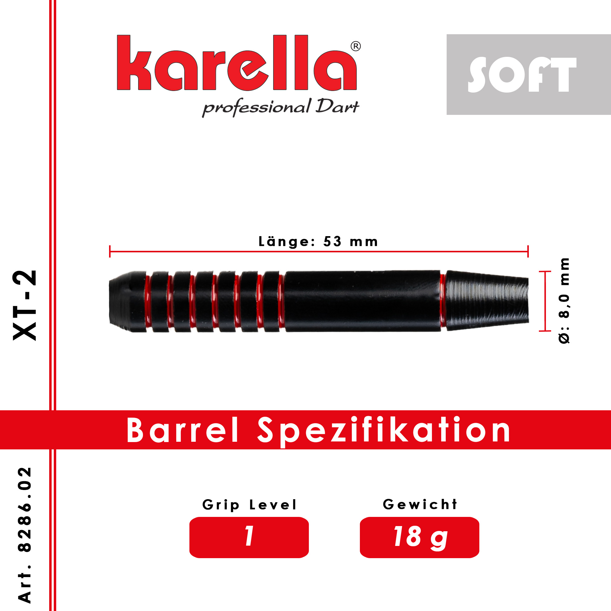 Softdart Karella XT-2 18g