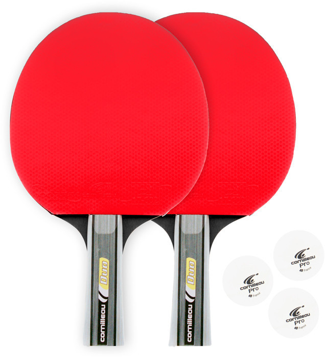 Table tennis bat set Cornilleau Tacteo Pack duo