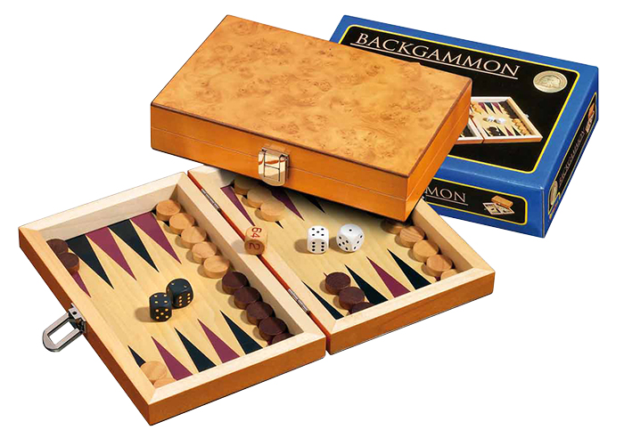 Philos Backgammon Korinth mini 19.5x12.5cm