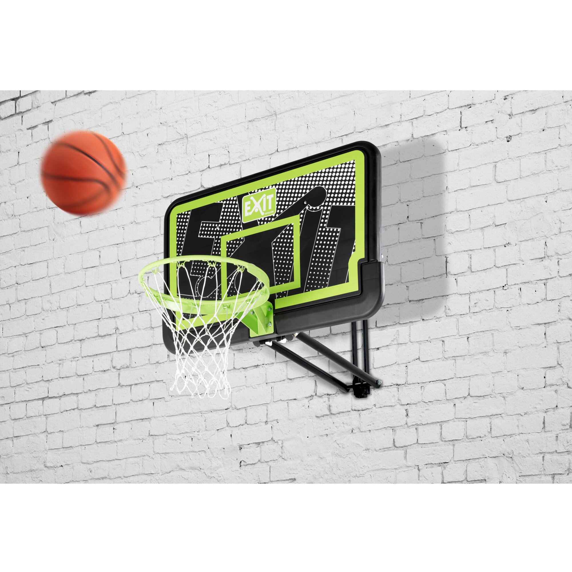 EXIT Galaxy Basketballkorb zur Wandmontage - Black Edition