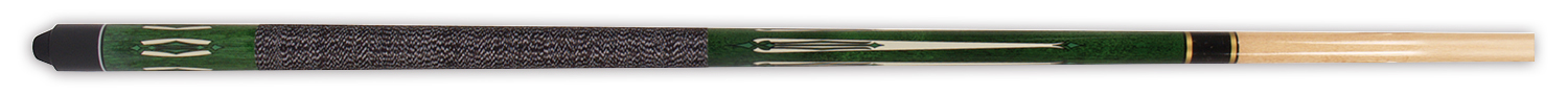 Pole spike hardwood 2-part 145 cm Tycoon green