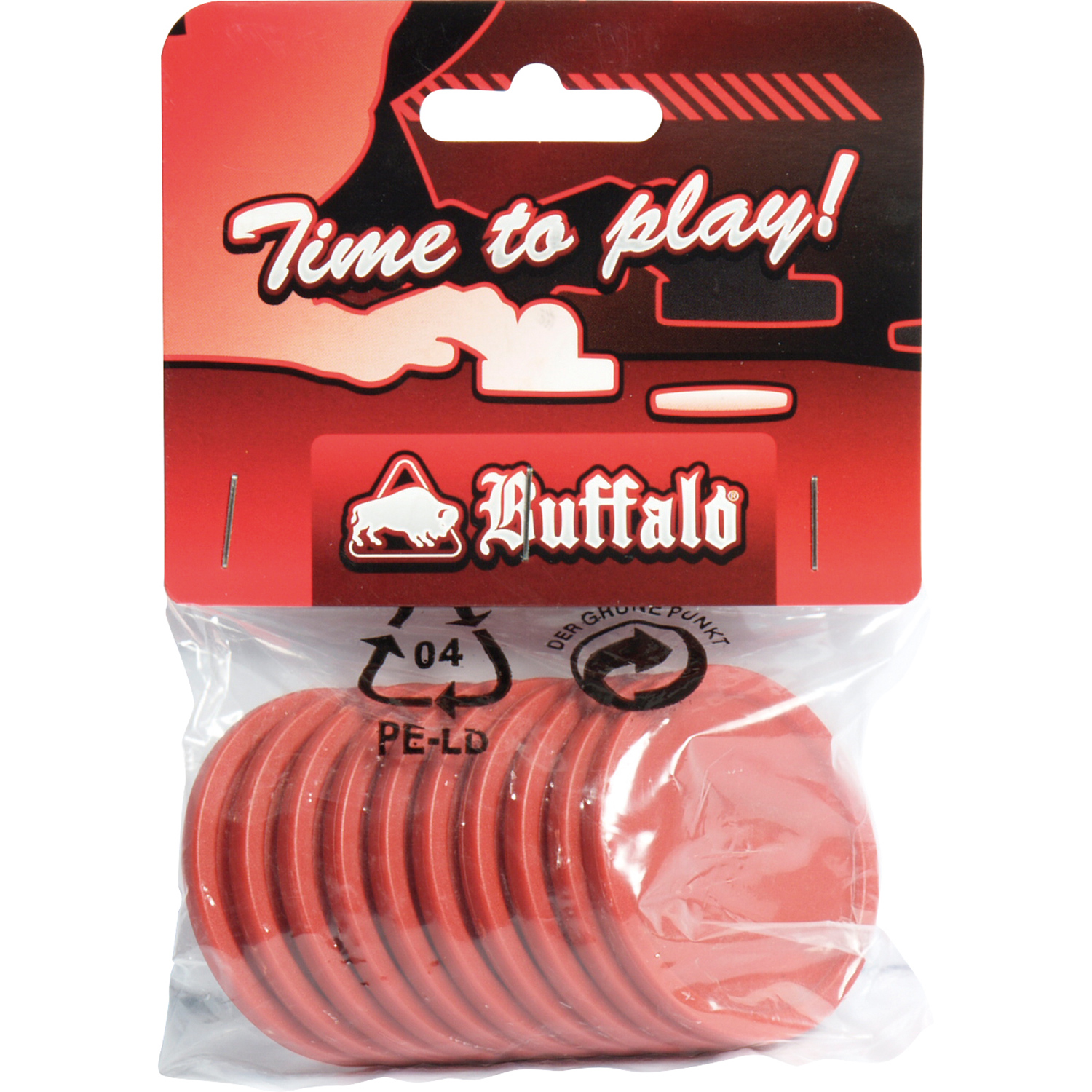 Buffalo air field hockey puck 50 mm bag 10 pieces